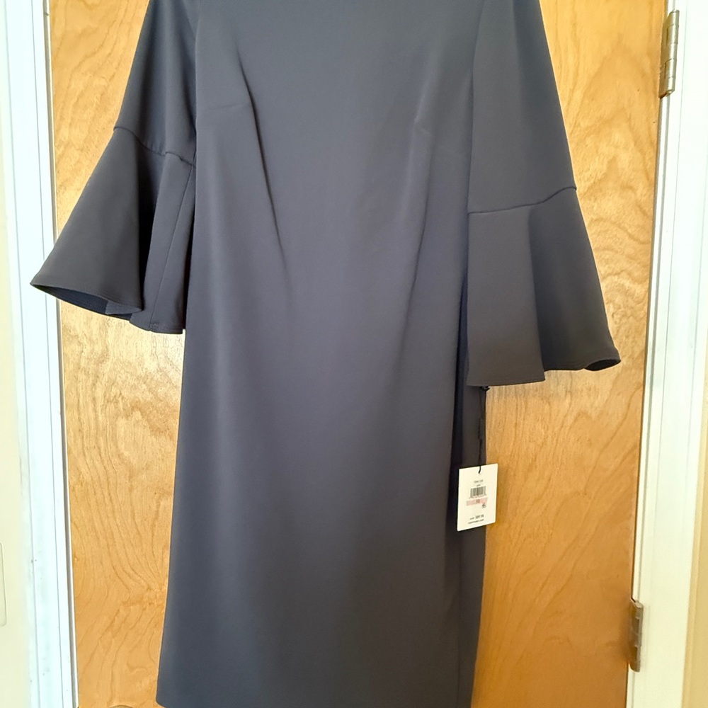 Elegant Gray Women's Dress